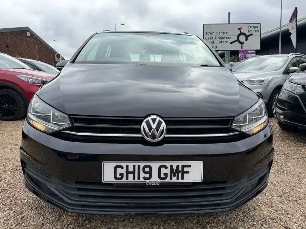 Used VW Touran S 116 HP (85 kW) 2019 Black MPV