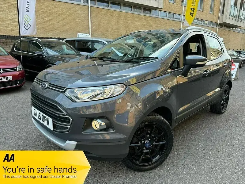 Used Ford Ecosport Titanium 125 HP (91 kW) 2015 Grey SUV