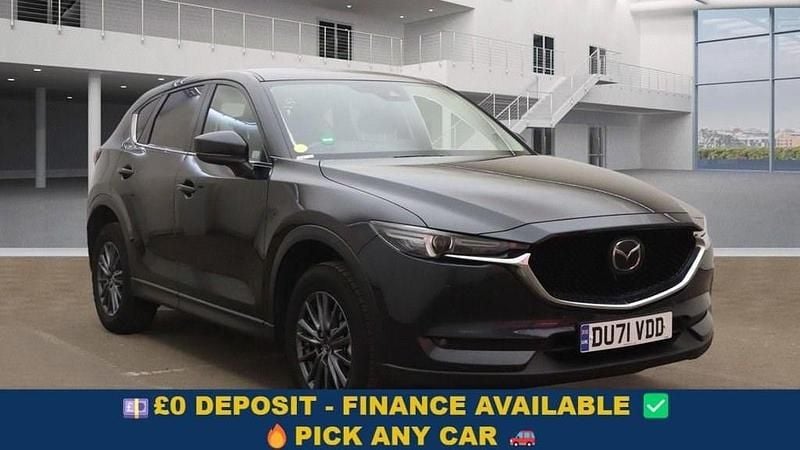 Black Used 2021 Mazda CX-5 SUV | £12,849 (Good price) - Image 1/4