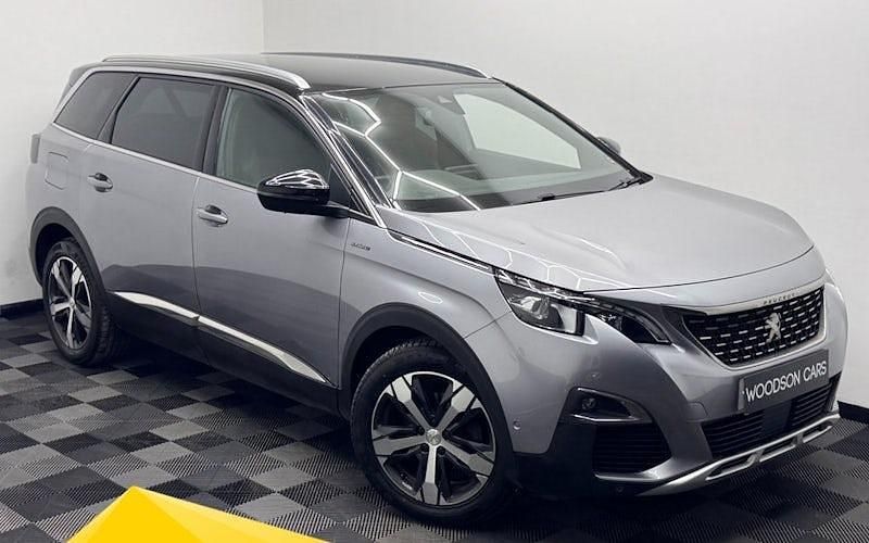 Grey Used 2019 Peugeot 5008 GT-line SUV | £13,850 (Fair price) - Image 1/2
