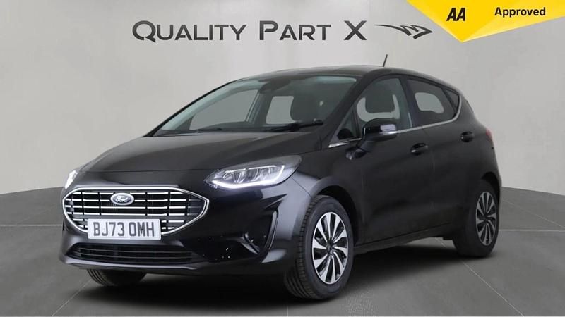 Used Ford Fiesta Titanium 100 HP (73 kW) 2023 Black Hatchback