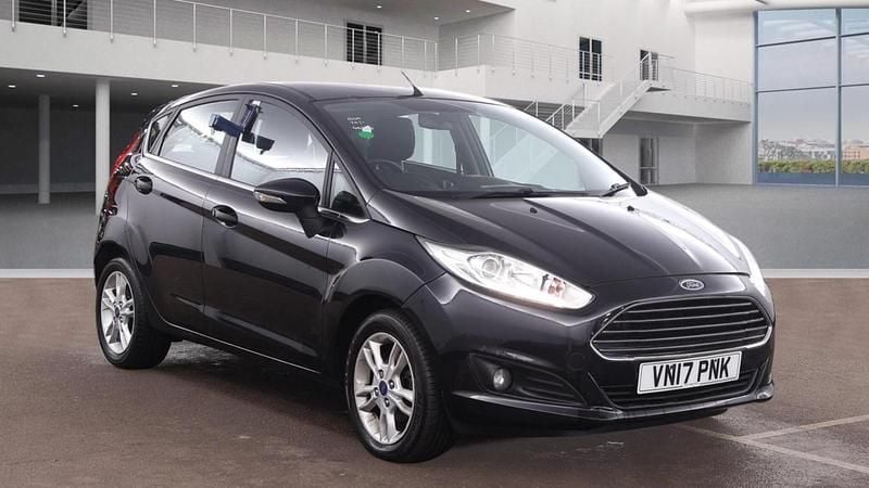 Black Used 2017 Ford Fiesta Zetec Hatchback | £6,290 (Good price) - Image 1/4