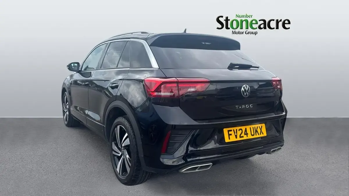 Used VW T-Roc R-line 150 HP (110 kW) 2024 Black SUV