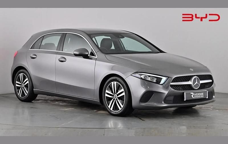 Begagnad Mercedes A200 150 HK (110 kW) 2021 Grå Halvkombi