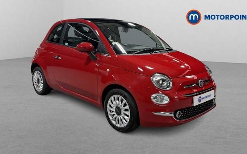 Red Used 2023 Fiat 500 Hatchback | £9,049 (Fair price) - Image 1/4