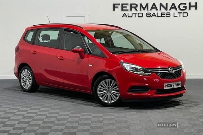 Red Used 2017 Vauxhall Zafira Tourer Design Edition MPV | £6,490 (Fair price) - Image 1/1