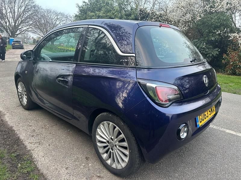 Used Vauxhall Adam Glam 2013 Blue Hatchback