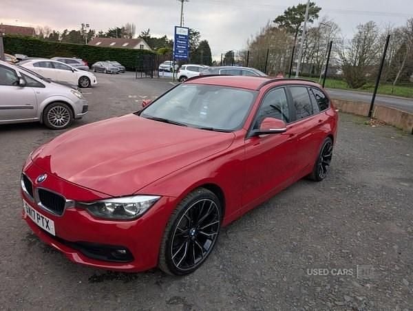 Used BMW 320 Comfort Edition 190 HP (139 kW) 2017 Red Estate