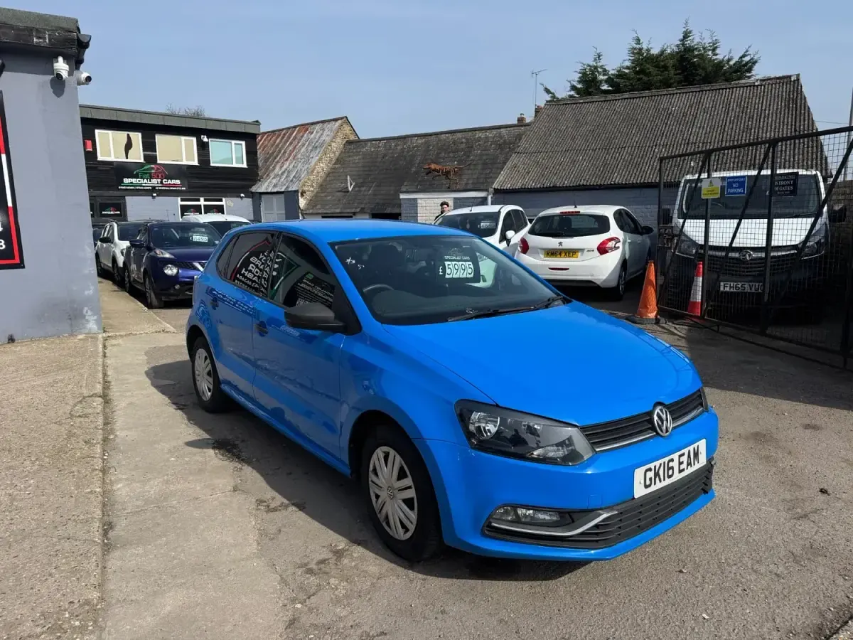 Usado VW Polo S 2016 Azul Citadino