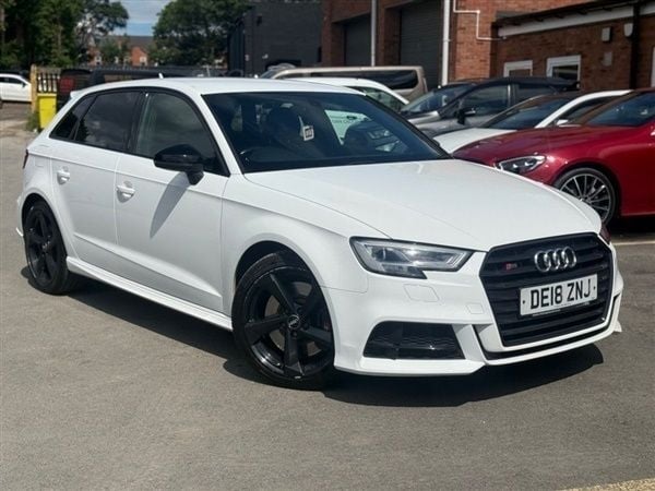 White Used 2018 Audi S3 Black Edition Hatchback | £14,495 - Image 1/1