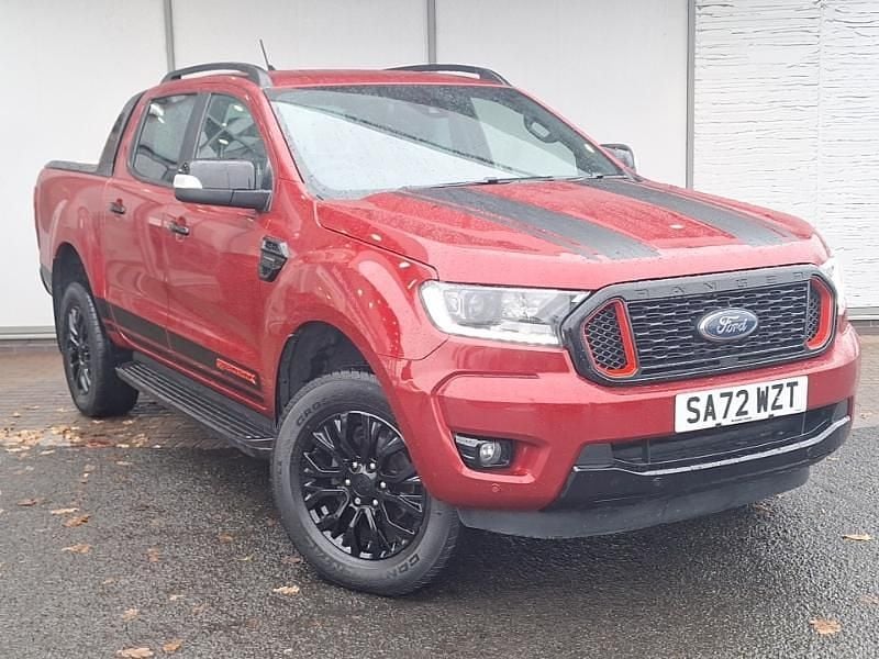 Red Used 2022 Ford Ranger Pickup | £23,498 (Good price) - Image 1/4