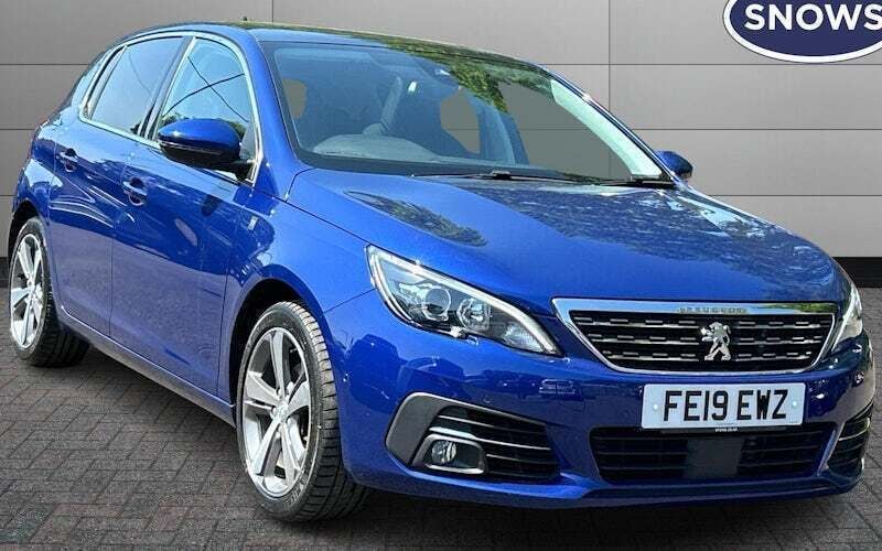 Blue Used 2019 Peugeot 308 S Hatchback | £12,431 (Fair price) - Image 1/4