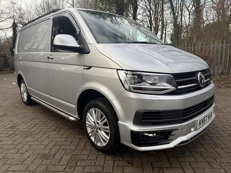 Used VW T6 Highline 148 HP (108 kW) 2017 Silver Van