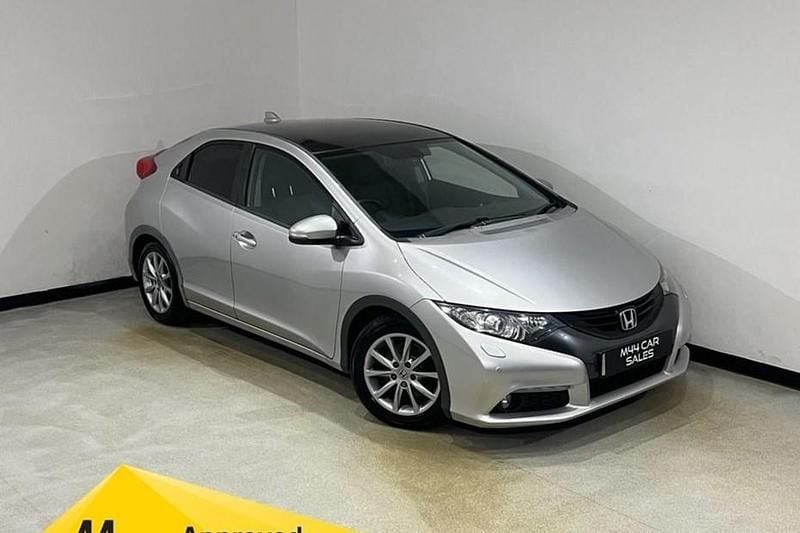 Silver Used 2013 Honda Civic EX Hatchback | £8,400 (A bit pricey) - Image 1/1