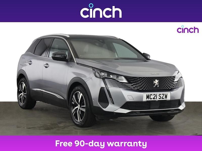 Grey Used 2021 Peugeot 3008 GTi SUV | £17,999 (Fair price) - Image 1/3