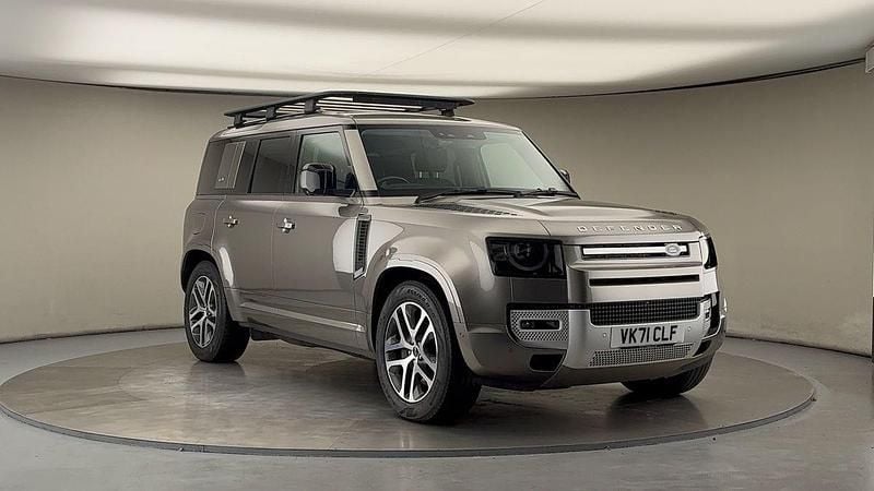 Silicon silver Used 2021 Land Rover Defender SUV | £46,700 (Fair price) - Image 1/4