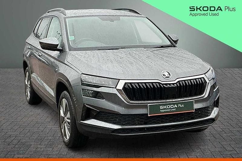 Used Skoda Karoq SE Drive 110 HP (80 kW) 2023 Graphite grey metallic SUV