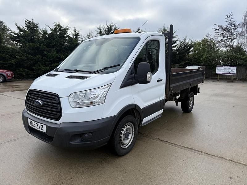 Used Ford Transit 125 HP (91 kW) 2015 White Cabriolet