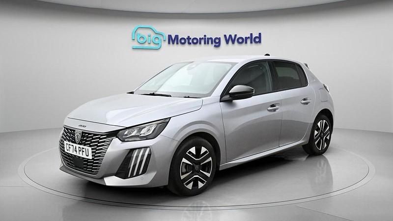 Used Peugeot 208 Allure 100 HP (73 kW) 2024 Grey Hatchback