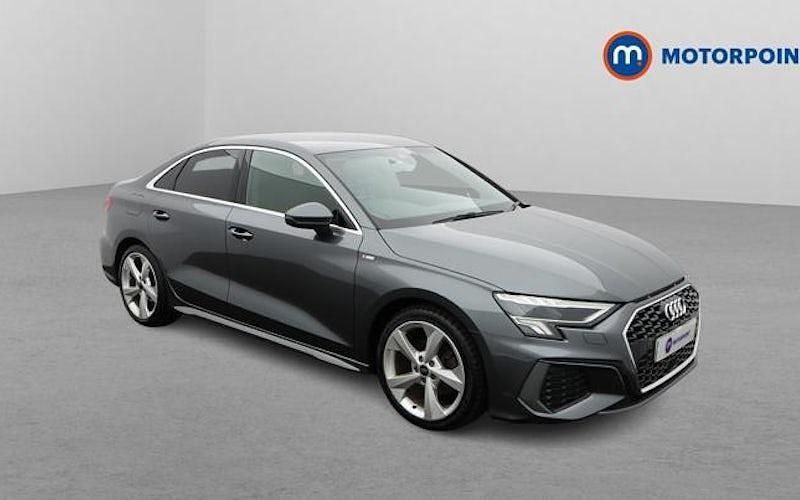 Used Audi A3 S-Line 150 HP (110 kW) 2023 Grey Sedan