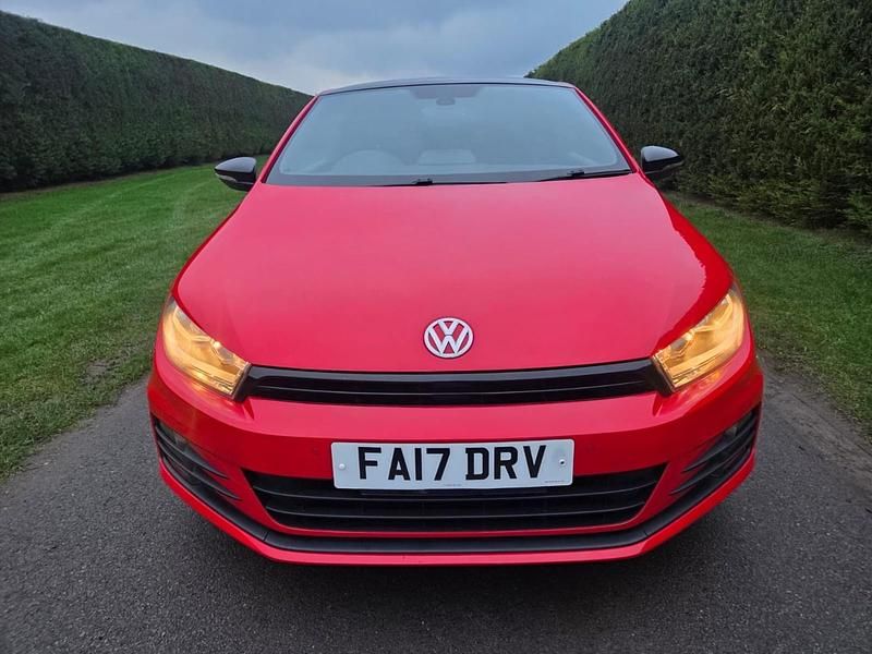 Used VW Scirocco Black Edition 125 HP (91 kW) 2017 Red Coupe