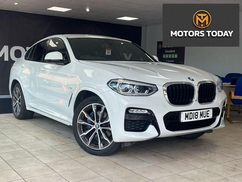 White Used 2018 BMW X4 M Sport SUV | £22,990 (Fair price) - Image 1/4