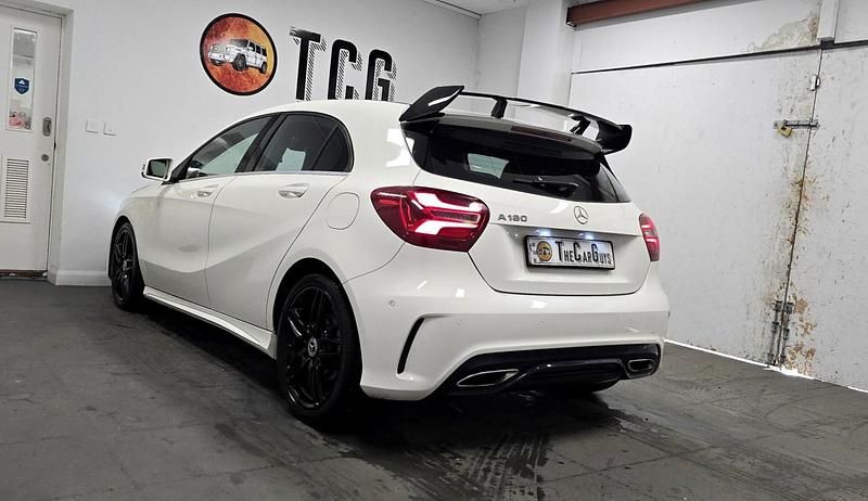 Used Mercedes A180 AMG Line Premium 2017 White Hatchback