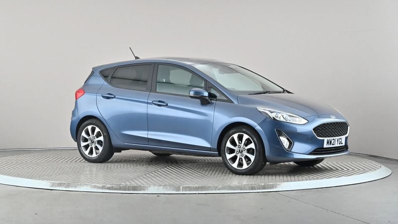 Blue Used 2021 Ford Fiesta Trend Hatchback | £10,798 (Good price) - Image 1/4
