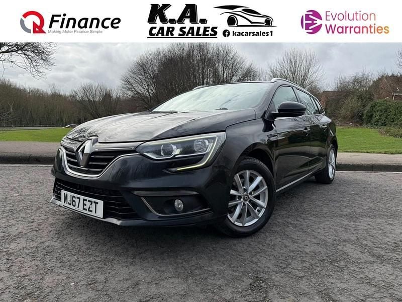 Used Renault Mégane GrandTour Expression+ 110 HP (80 kW) 2017 Black Estate
