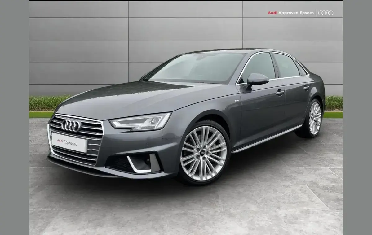 Used Audi A4 S-Line 148 HP (108 kW) 2019 Grey Sedan