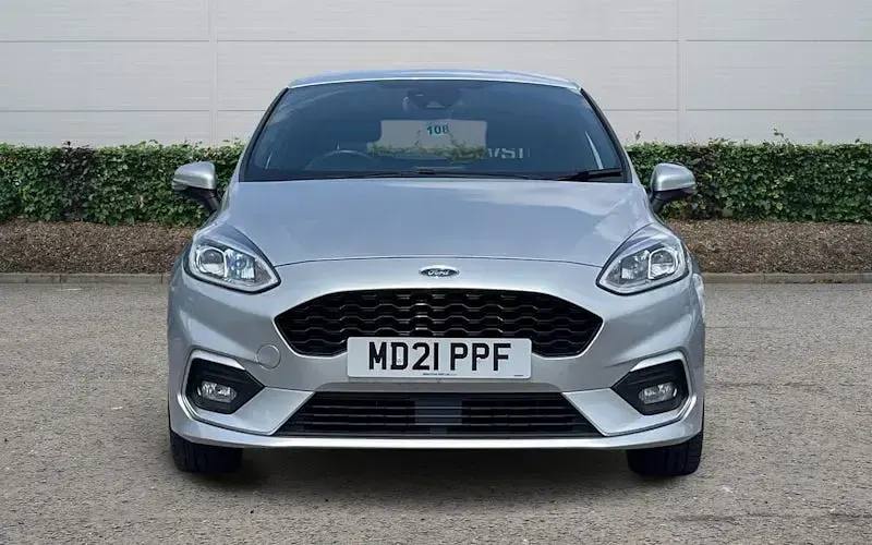 Used Ford Fiesta ST-Line X 125 HP (91 kW) 2021 Silver Hatchback
