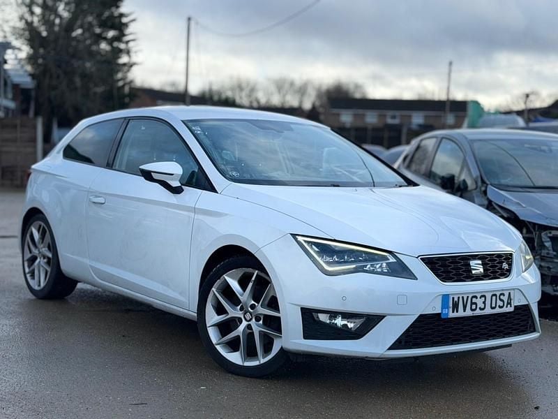 Used Seat Leon FR 2013 White Hatchback