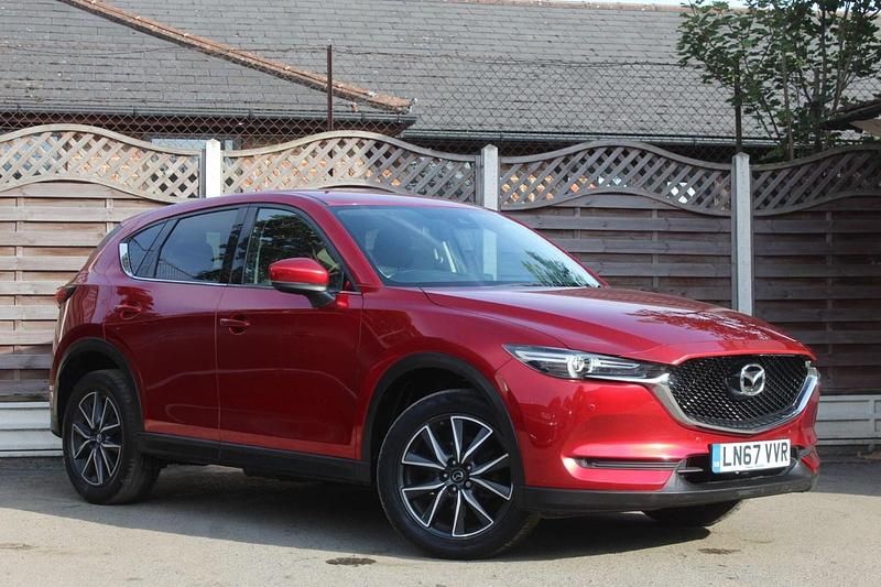 Red Used 2017 Mazda CX-5 Inclusive SUV | £11,990 (Fair price) - Image 1/4