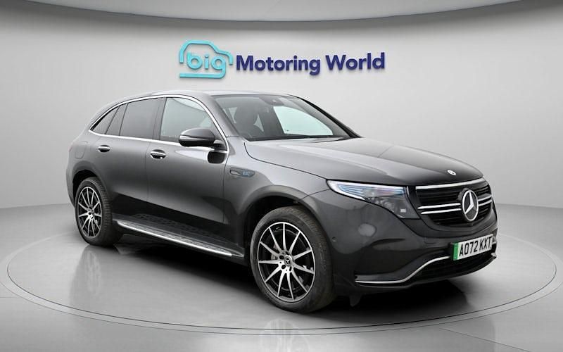 Used Mercedes EQC400 AMG line 300 kW (408 HP) 2022 Grey SUV