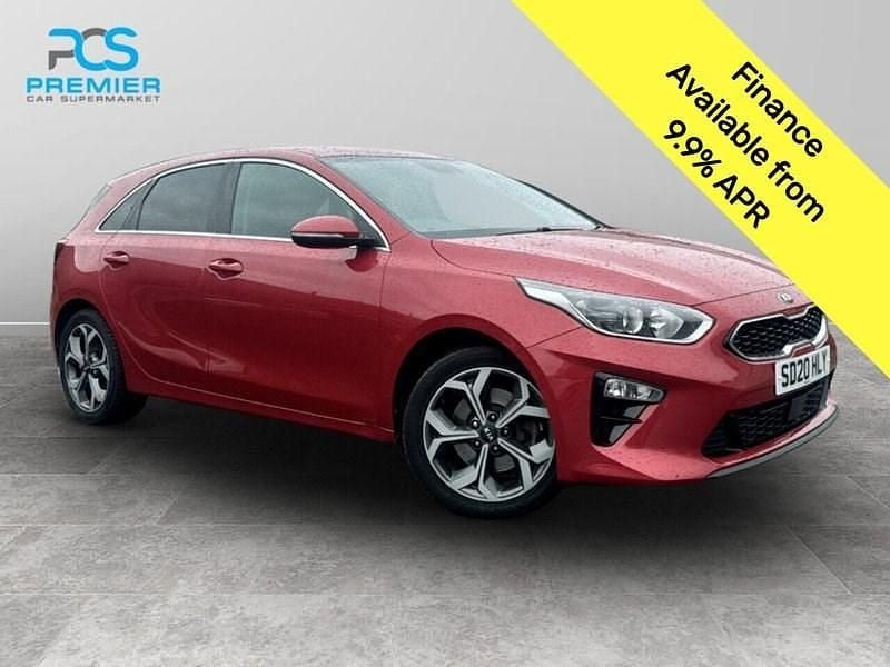 Red Used 2020 Kia Ceed Hatchback | £8,395 (Good price) - Image 1/3