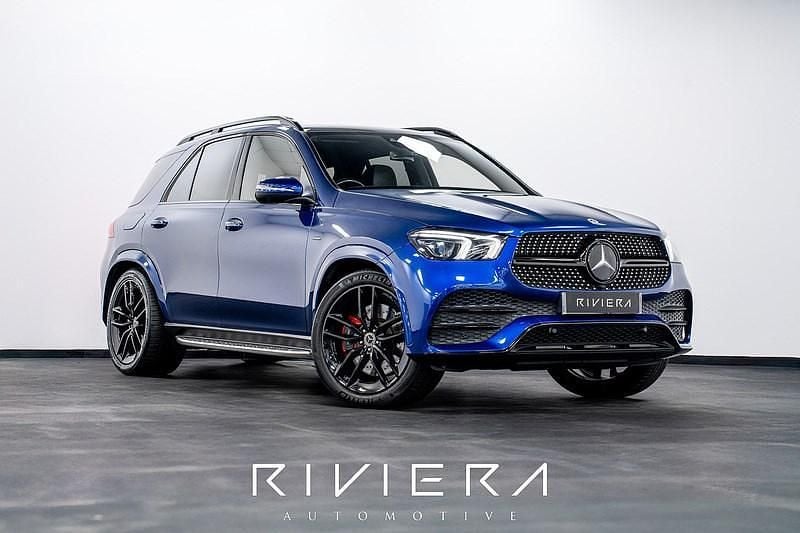 Blue Used 2021 Mercedes GLE350 AMG line Estate | £45,995 (A bit pricey) - Image 1/4