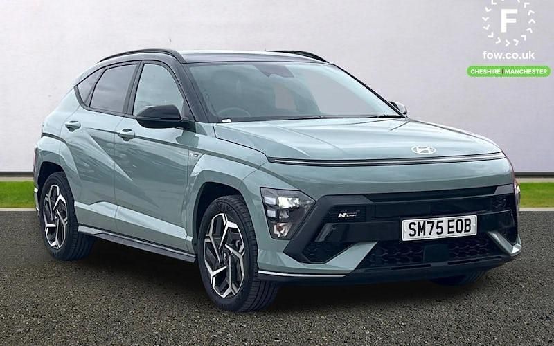 Used Hyundai Kona N Line 129 HP (94 kW) 2025 Green SUV