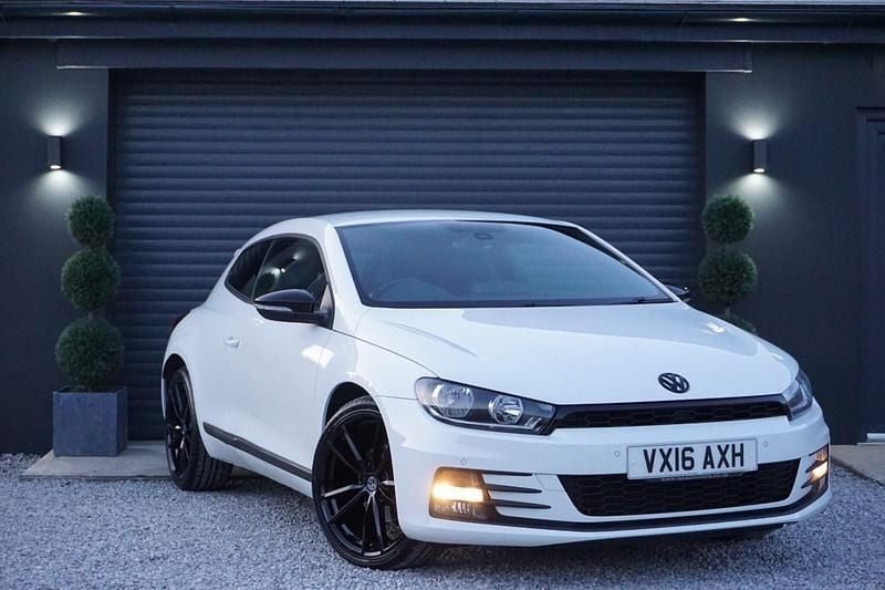 White Used 2016 VW Scirocco GT Coupe | £10,995 (A bit pricey) - Image 1/4