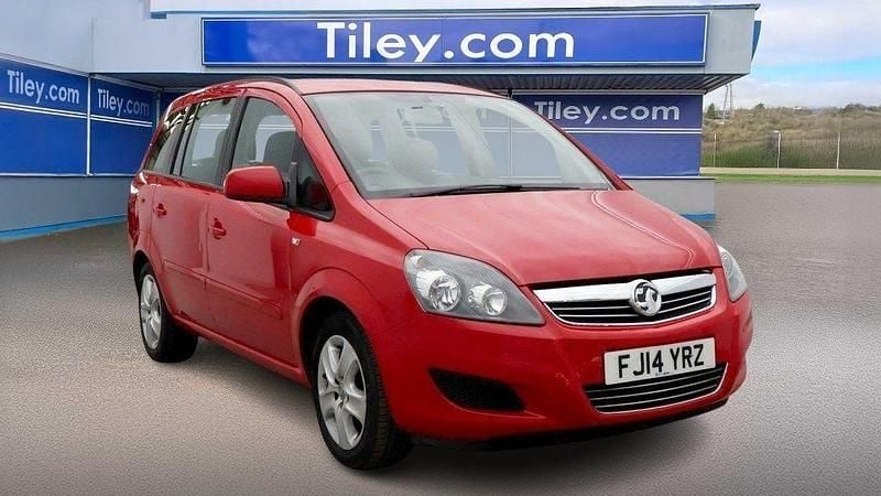 Red Used 2014 Vauxhall Zafira MPV | £3,790 (Fair price) - Image 1/2