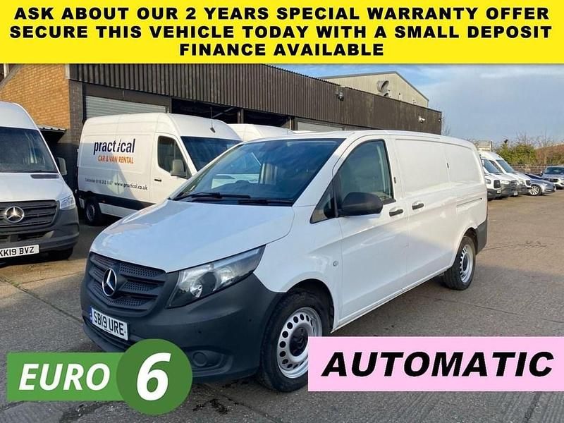 White Used 2019 Mercedes Vito Van | £8,990 (Super price) - Image 1/3
