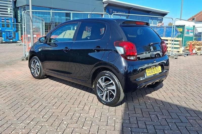 Used Peugeot 108 Allure 71 HP (52 kW) 2019 Black Hatchback