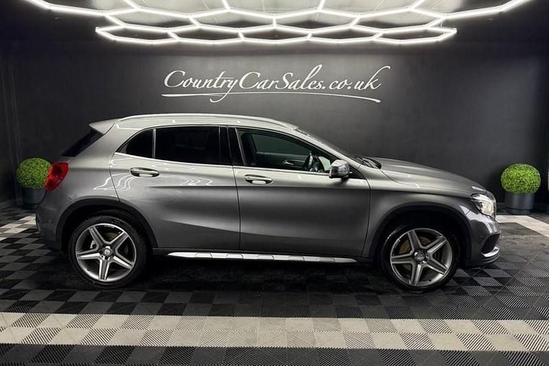 Used Mercedes GLA220 AMG line 177 HP (130 kW) 2017 Grey SUV