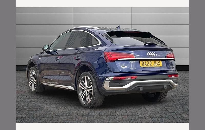 Used Audi Q5 Sportback S-Line 204 HP (150 kW) 2022 Blue SUV