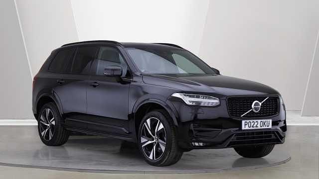 Black Used 2022 Volvo XC90 R-Design SUV | £38,995 (Good price) - Image 1/3