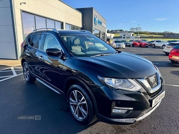 Black Used 2018 Nissan X-Trail N-Connecta SUV | £11,750 (Good price) - Image 1/4