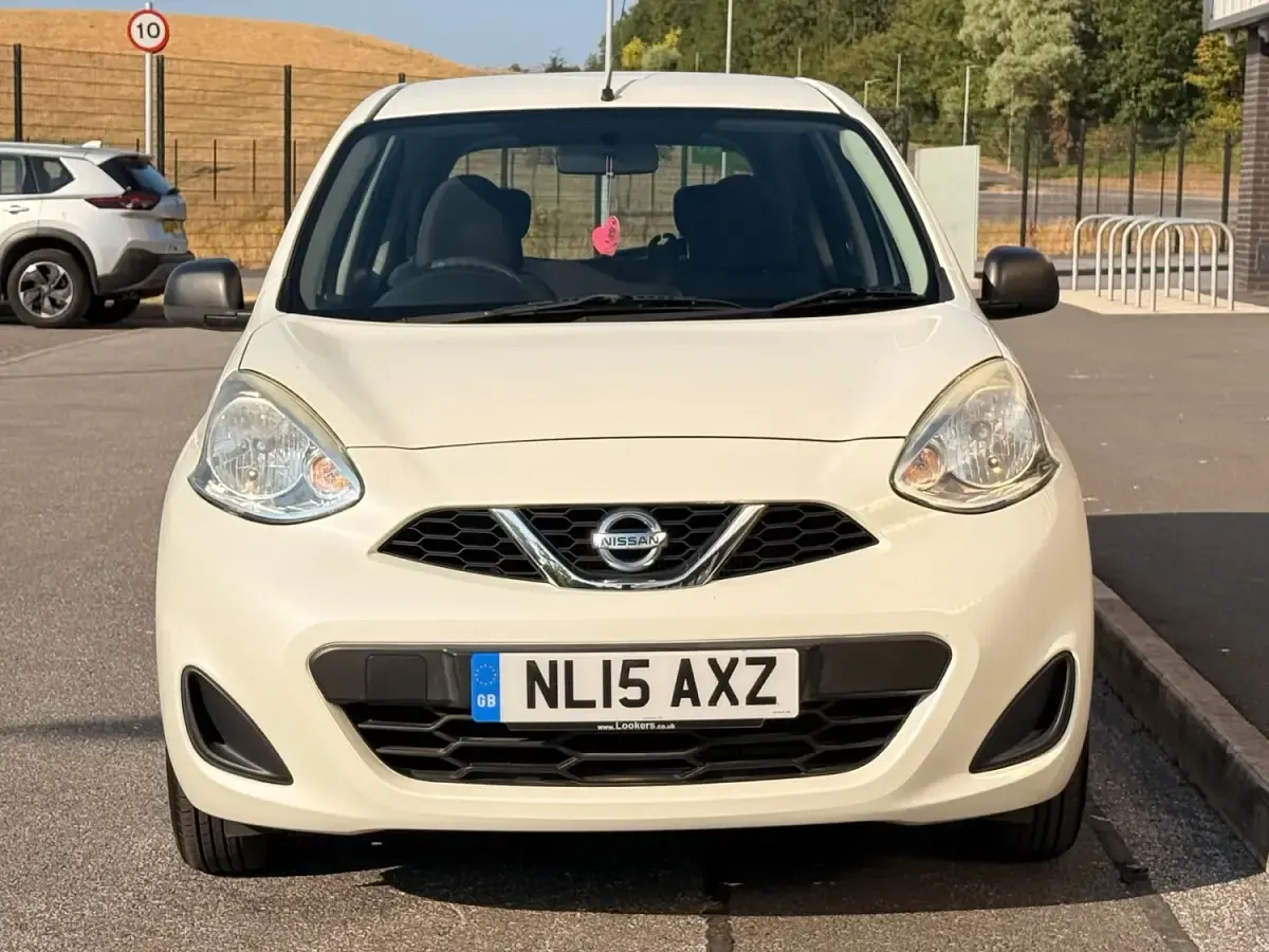Used Nissan Micra Visia 2015 White Hatchback