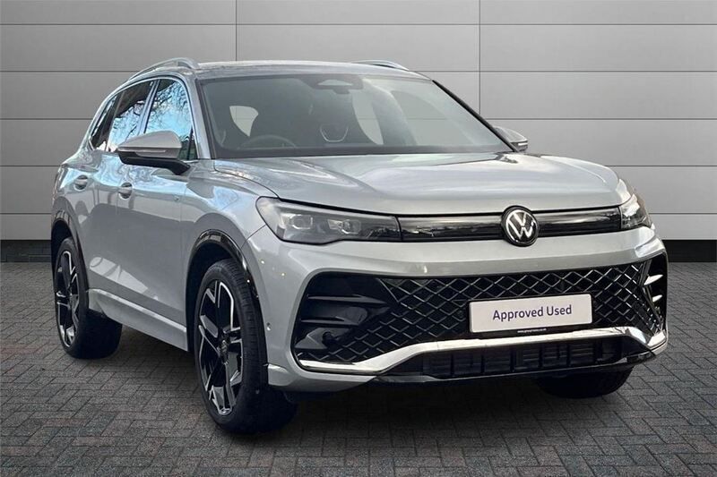Silver Used 2024 VW Tiguan R-line SUV | £34,690 - Image 1/4