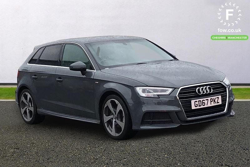 Grey Used 2018 Audi A3 S-Line Hatchback | £13,999 (Fair price) - Image 1/3