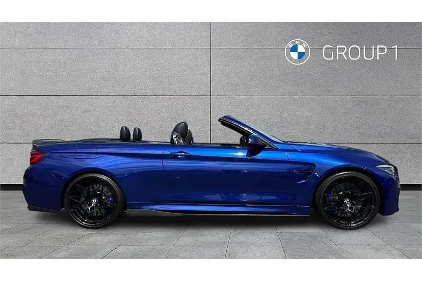 Używany BMW M4 Cabriolet Competition Edition 450 KM (330 kW) 2020 Niebieski Kabriolet