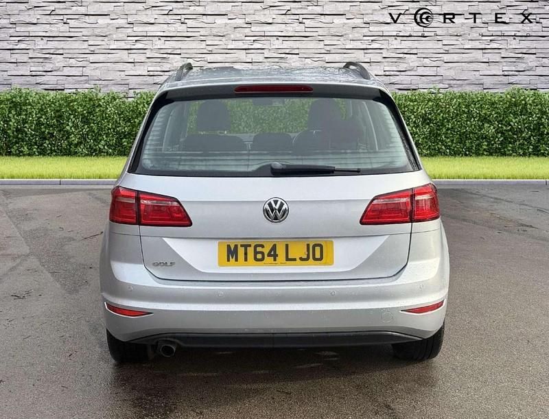 Used VW Golf Sportsvan SE 110 HP (80 kW) 2014 Silver MPV